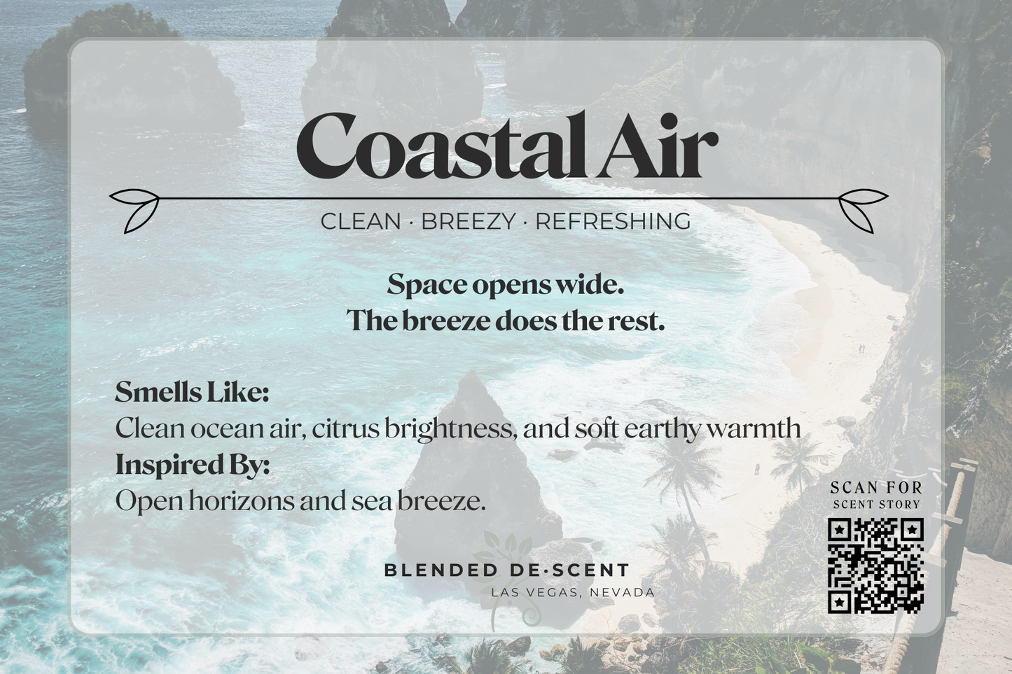 Coastal Air - Coconut Soy Wax Melt