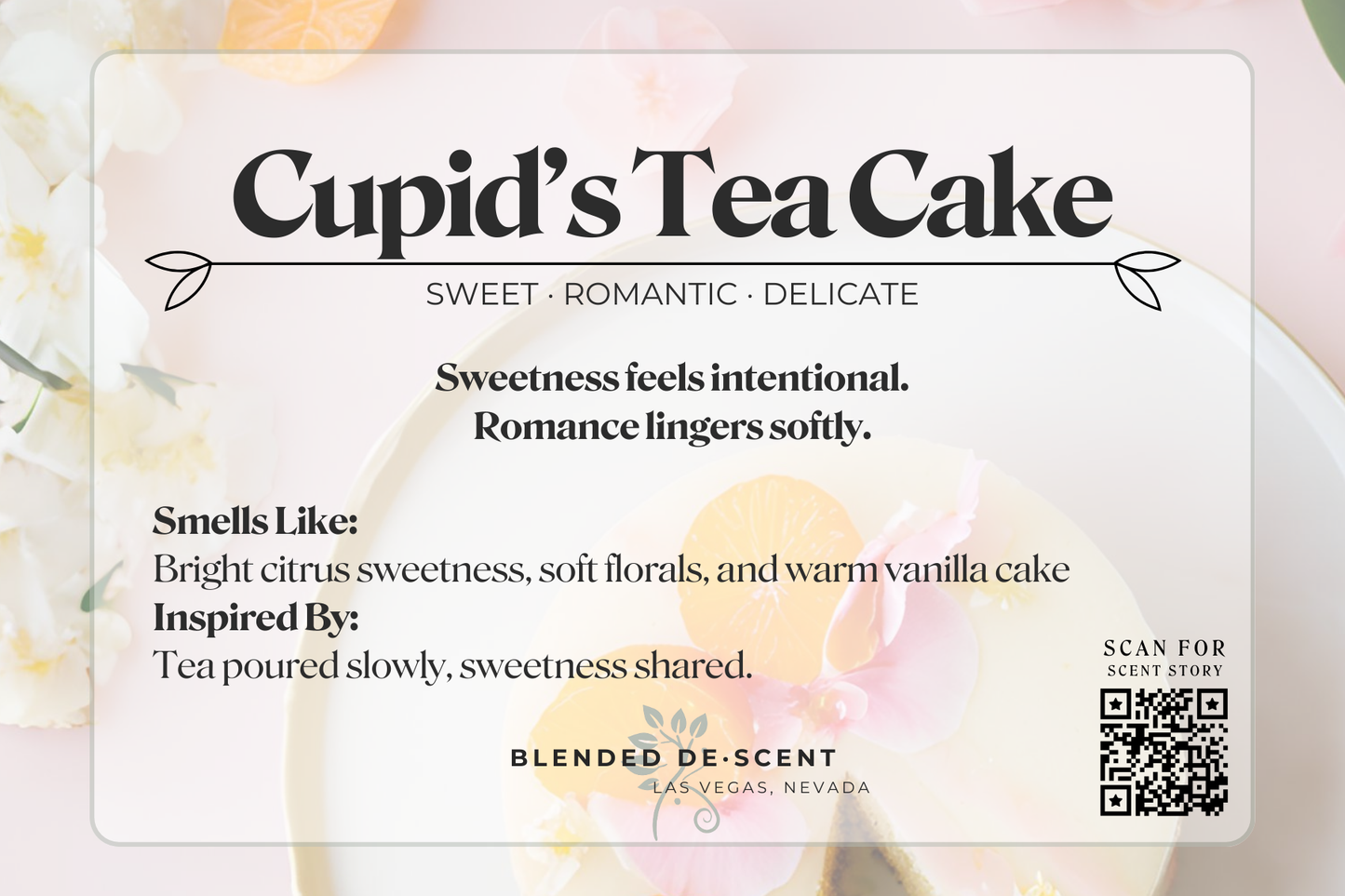 Cupid's Tea Cake - Wax Melt