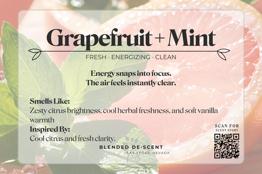 Grapefruit + Mint - Wax Melt