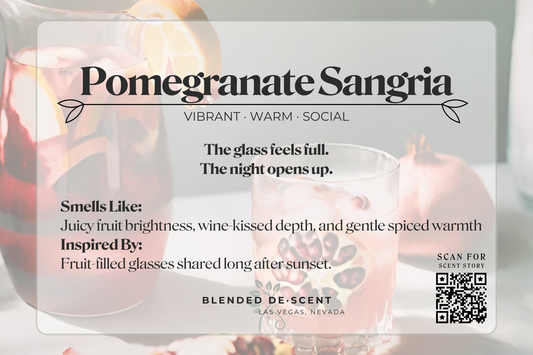 Pomegranate Sangria - Coconut Soy Wax Melt