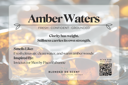 Amber Waters - Coconut Soy Wax Melt