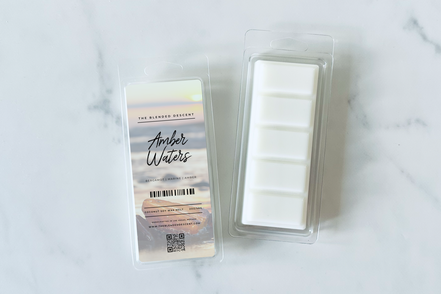 Amber Waters - Coconut Soy Wax Melt