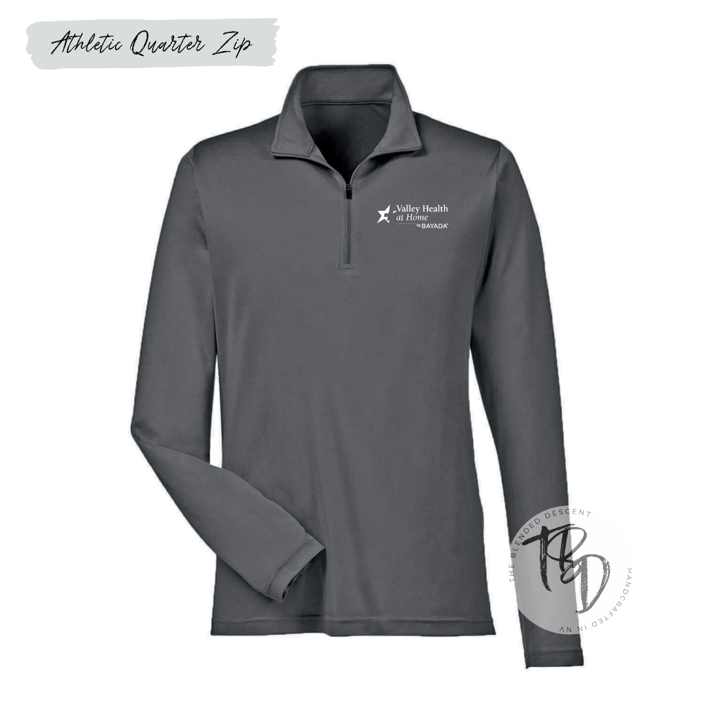 Athletic Quarter Zip - Grey (Men)
