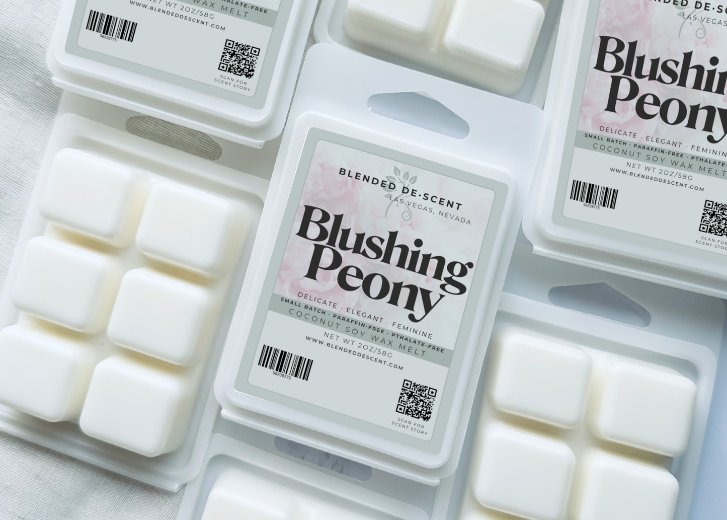 Blushing Peony - Wax Melt