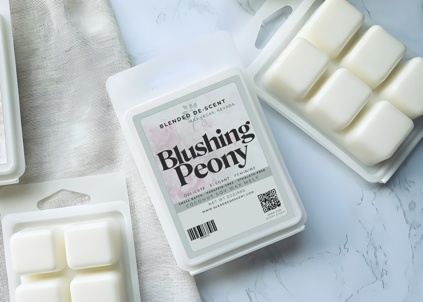Blushing Peony - Wax Melt