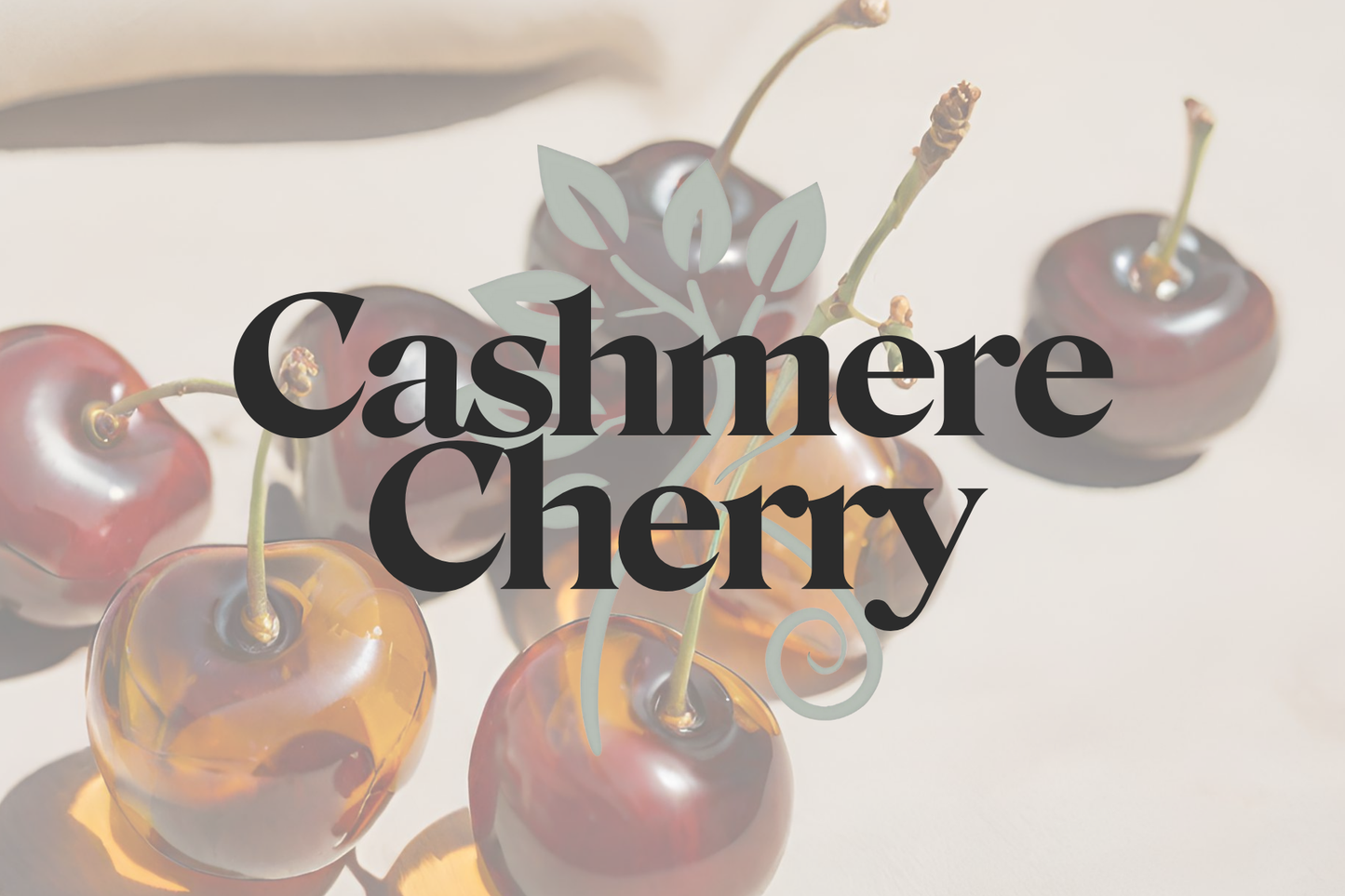 Cashmere Cherry - Coconut Soy Wax Melt