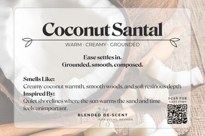 Coconut + Santal - Wax Melt