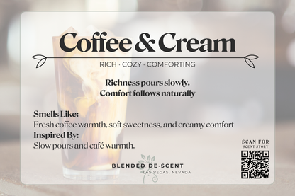 Coffee & Cream - Coconut Soy Wax Melt