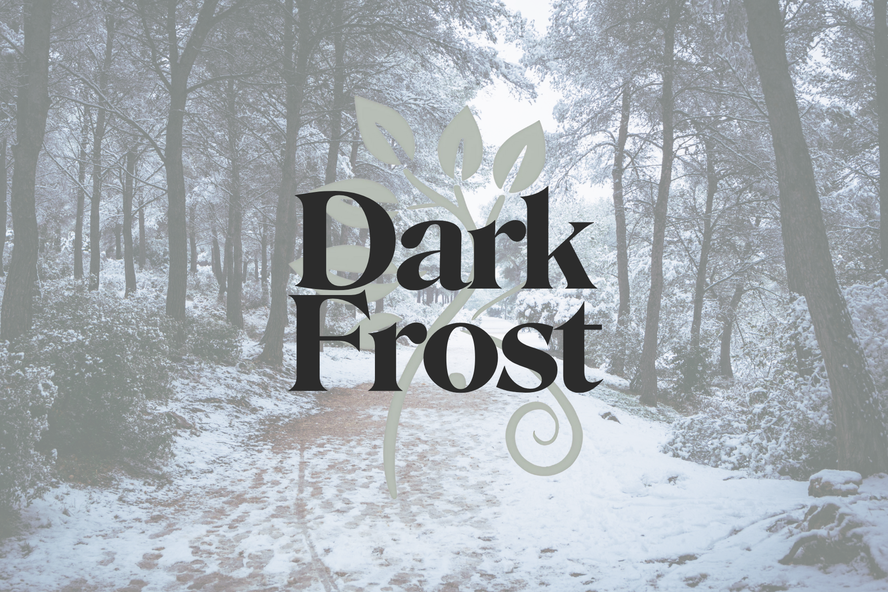 Dark Frost - Coconut Soy Wax Melt