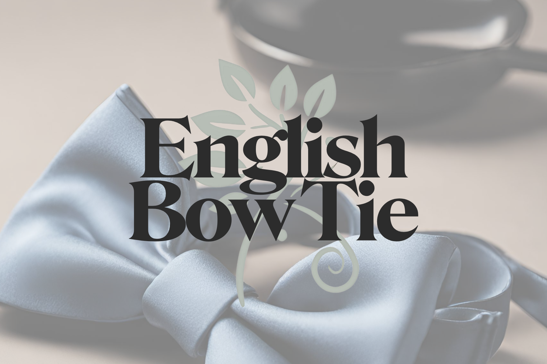 English Bow Tie - Coconut Soy Wax Melt