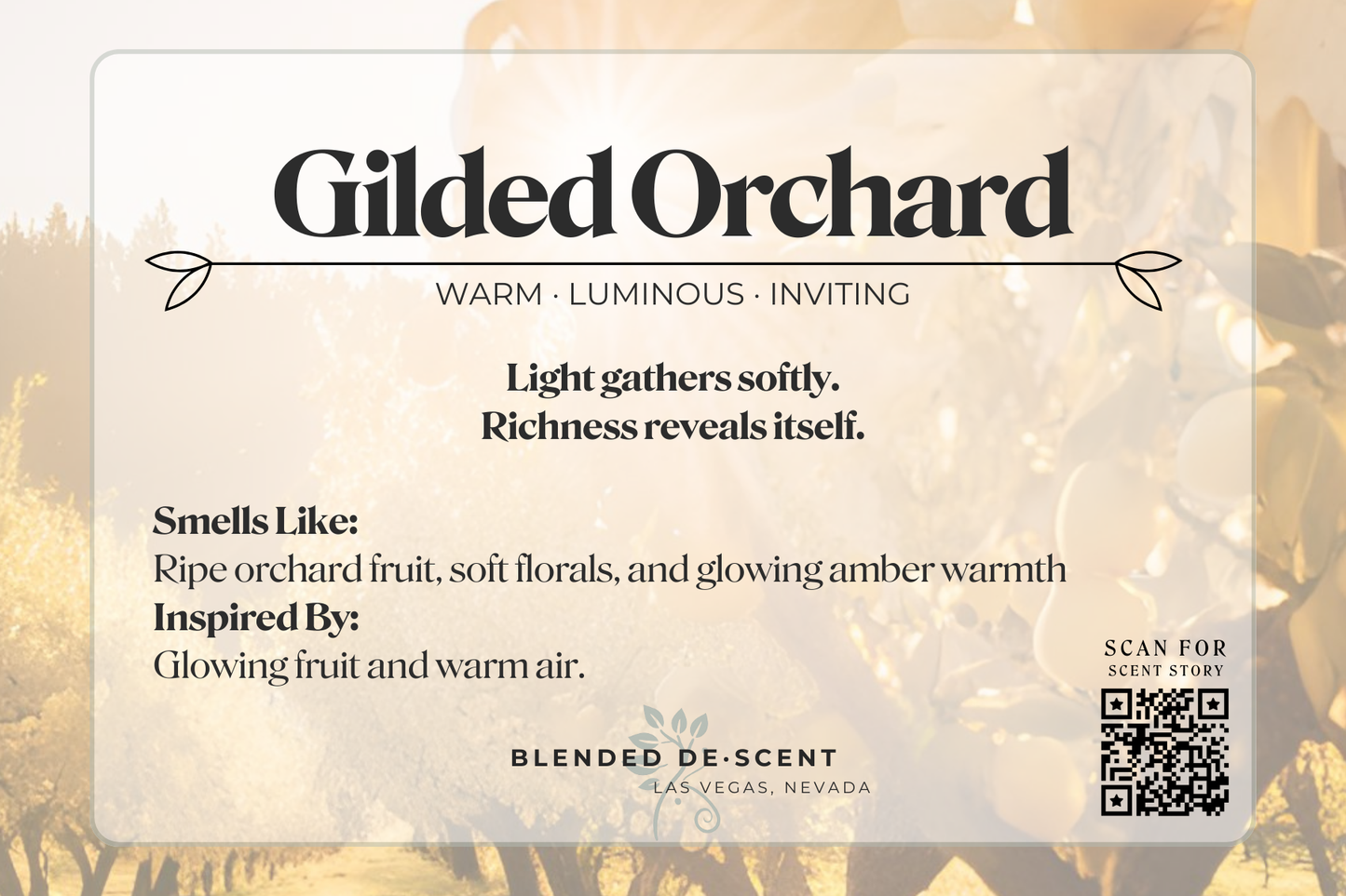 Gilded Orchard - Wax Melt