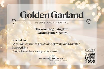 Golden Garland - Wax Melt