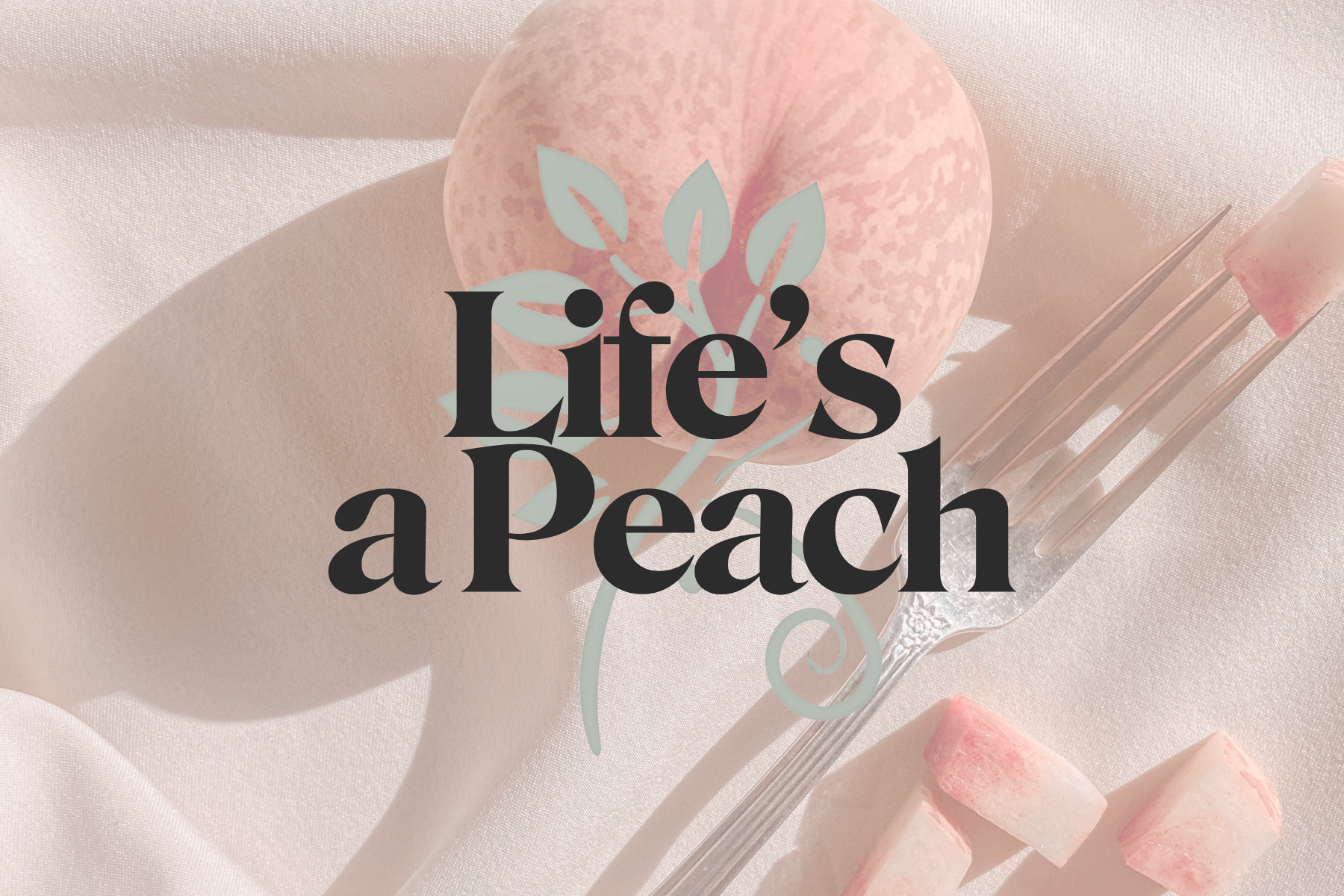 Life's A Peach - Coconut Soy Wax Melt