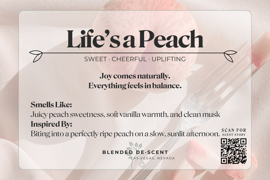 Life's A Peach - Coconut Soy Wax Melt