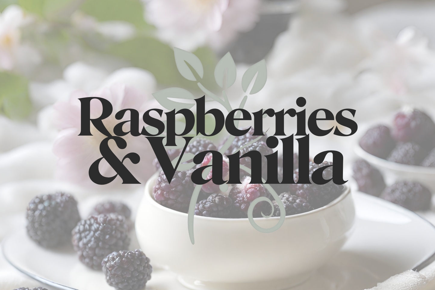 Raspberries & Vanilla - Coconut Soy Wax Melt